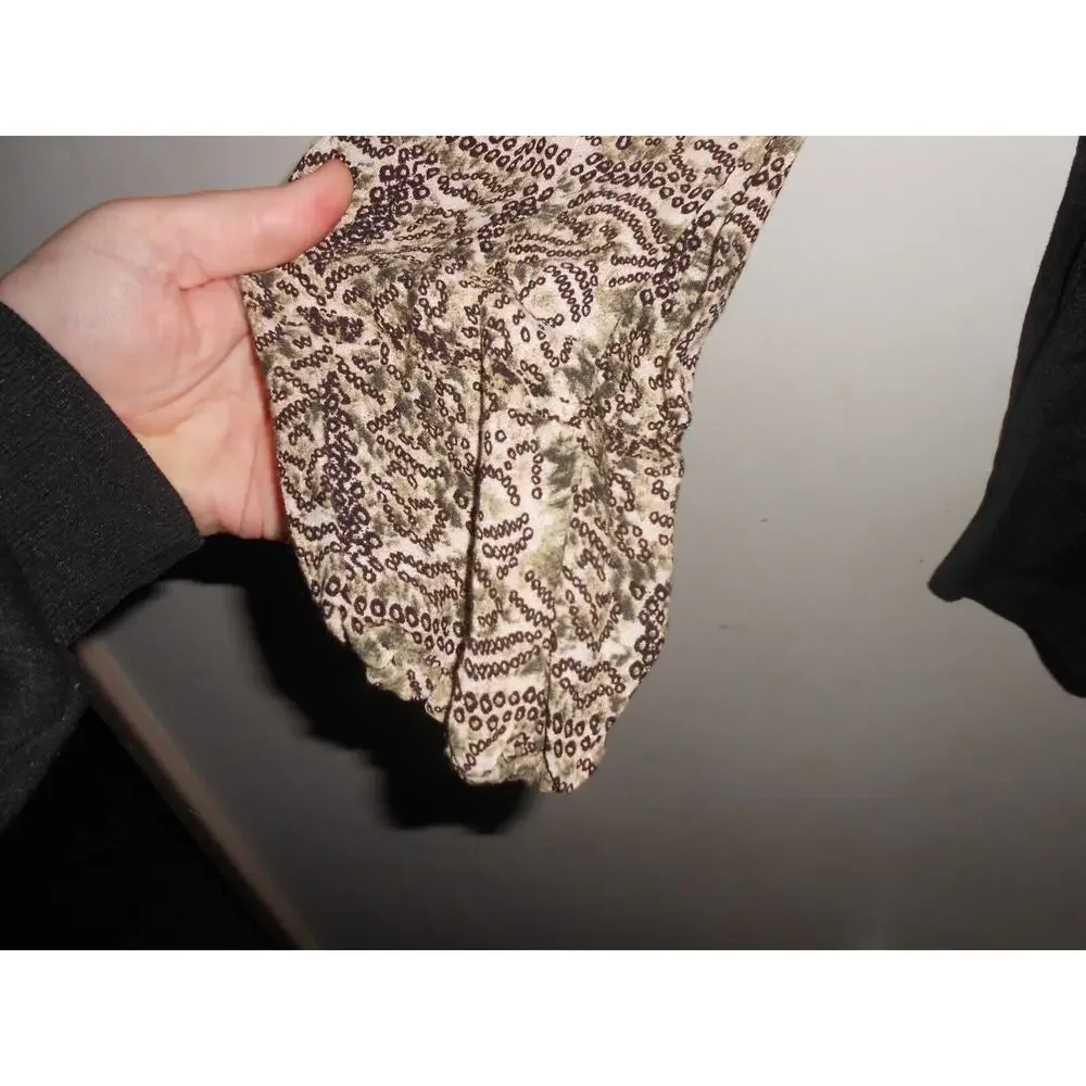 Free People Blouse Womens S Black Wildest Moments Boho Tunic Peasant Cottagecore - Picture 2 of 5